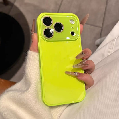 luxury glossy glass phone case for iphone