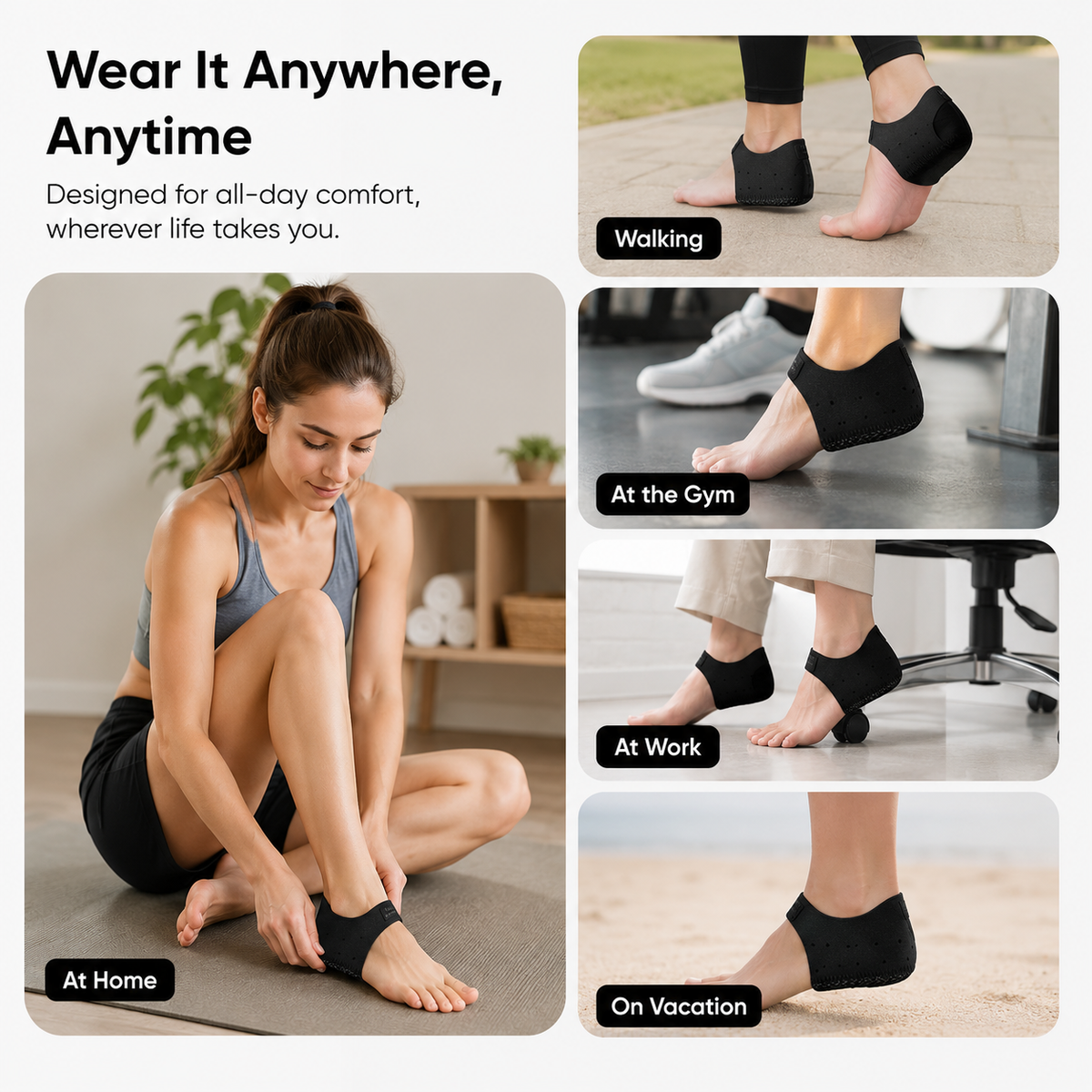 Heel Protector Gel Pad – Pain Relief & Shoe Bite Support