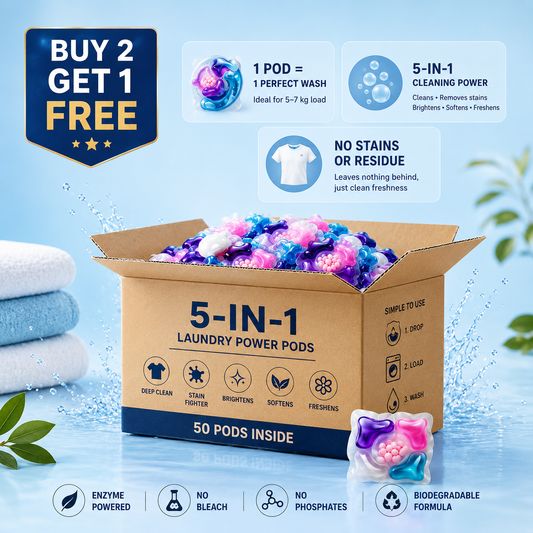 Trendsmitra 5-in-1 Laundry Power Pods