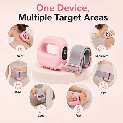 Hands-Free Fascia Massager for Muscle Relaxation & Recovery