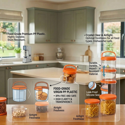 Stackable Snack Container