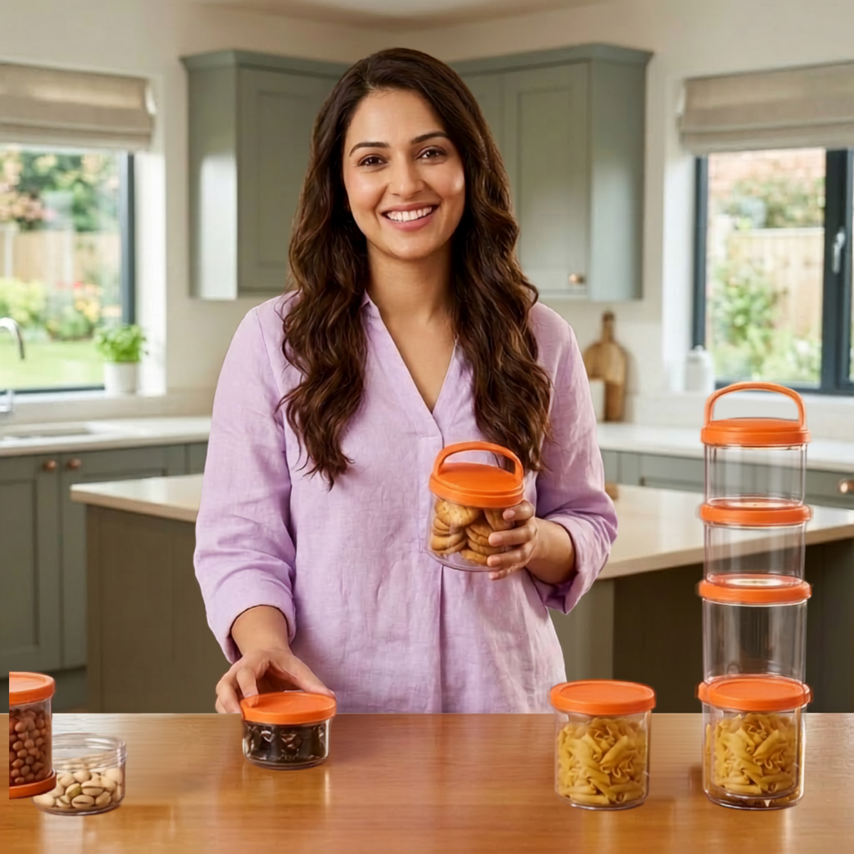 Stackable Snack Container