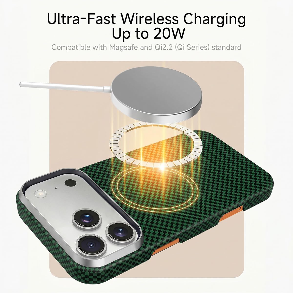 Carbon Fiber Magnetic iPhone Case