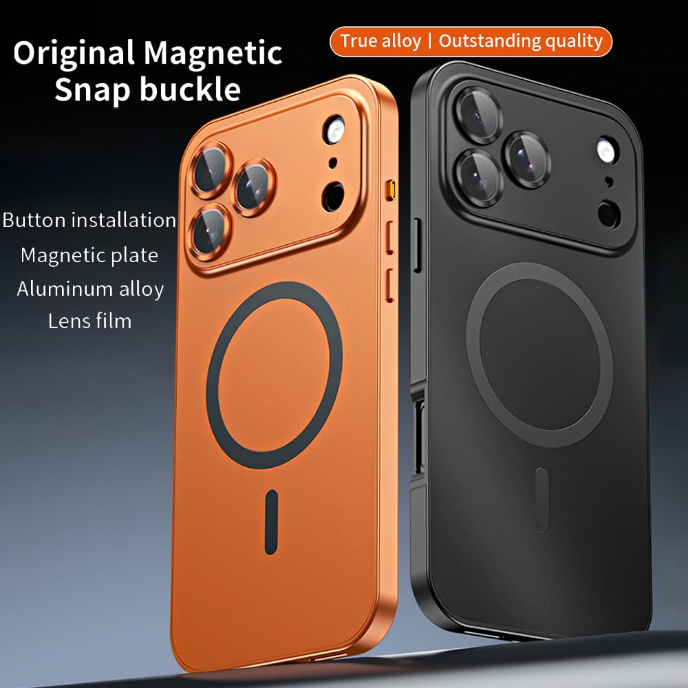 Magnetic Metal Frame Case