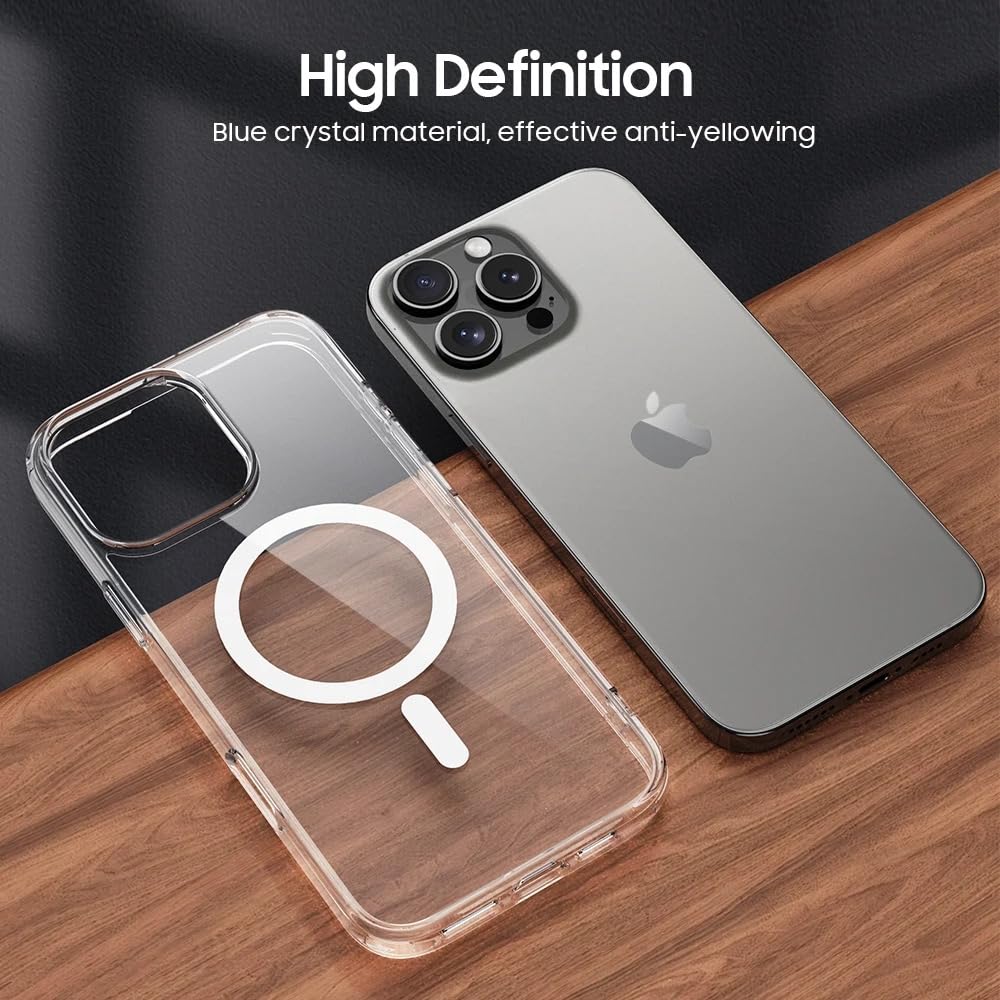 Back Cover Transparent  Magnetic - Matte Clear