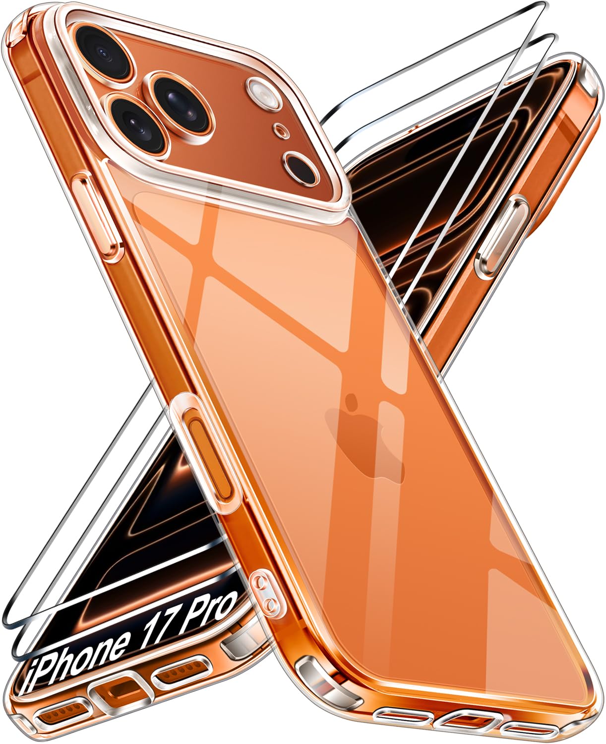 3-in-1 Clear iPhone Protection Case