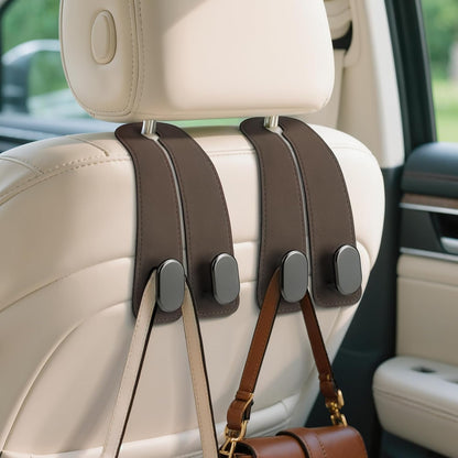 Leather Car Seat Headrest Hook