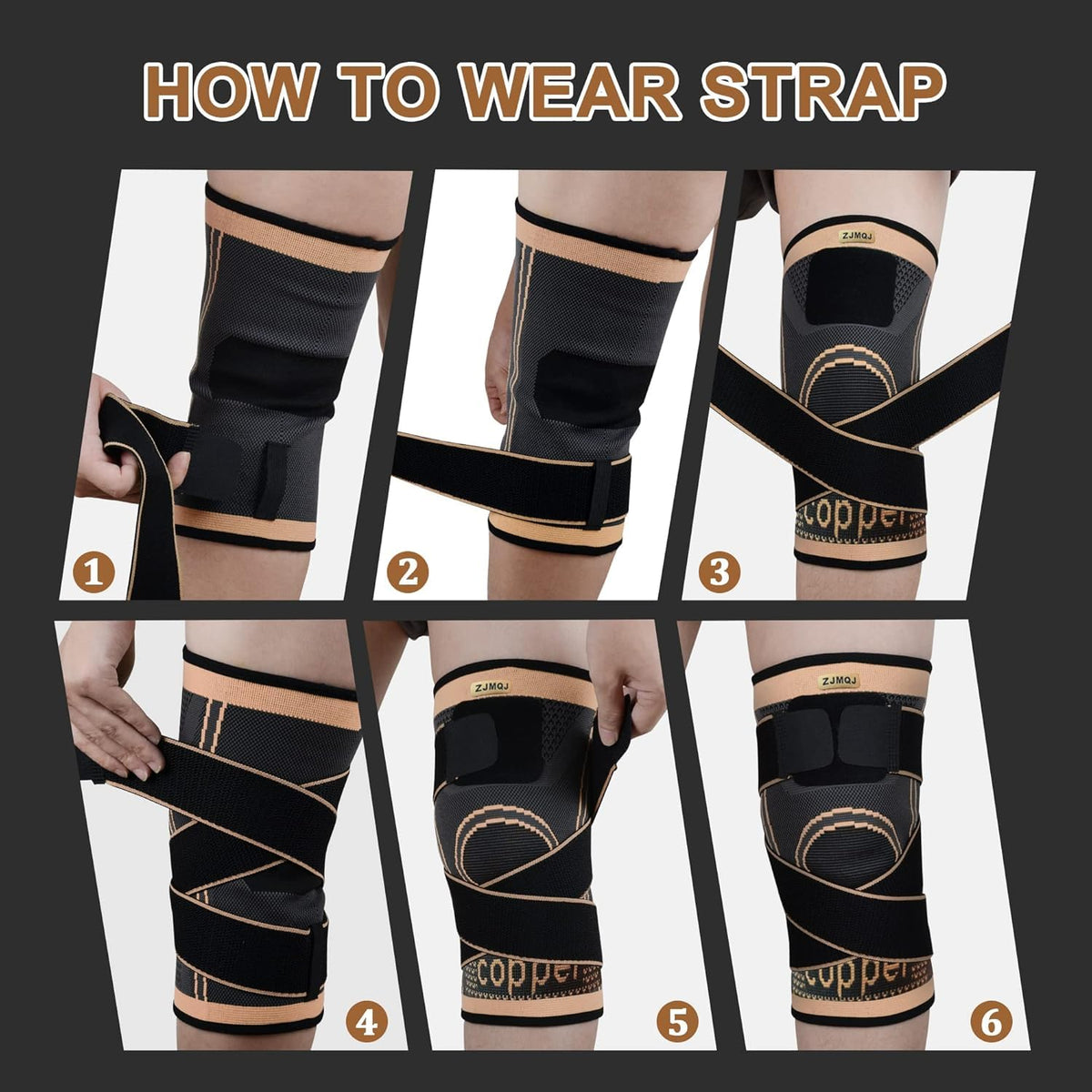 Adjustable Knee Support for Arthritis Pain