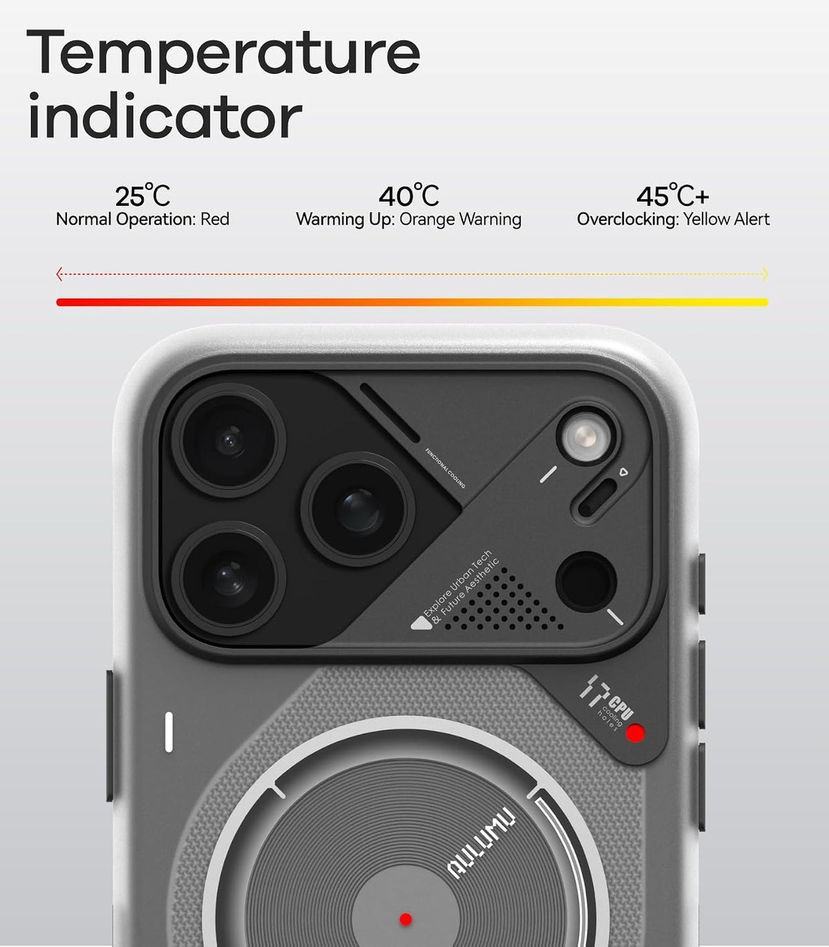 CoolHyper Magnetic Thermal Case for iPhone
