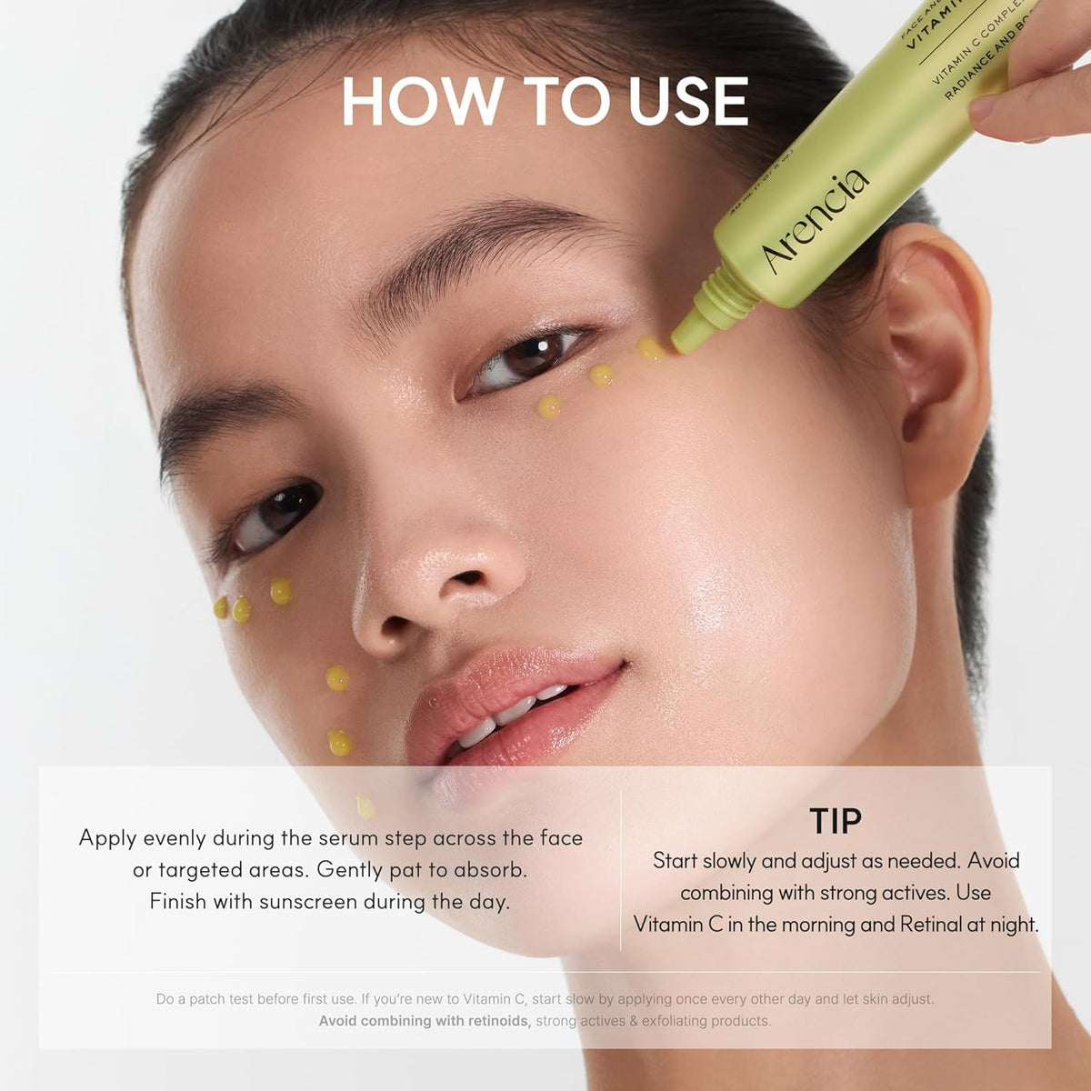 Arencia Vitamin C Booster Shot Serum for Dark Spot & Glow Care