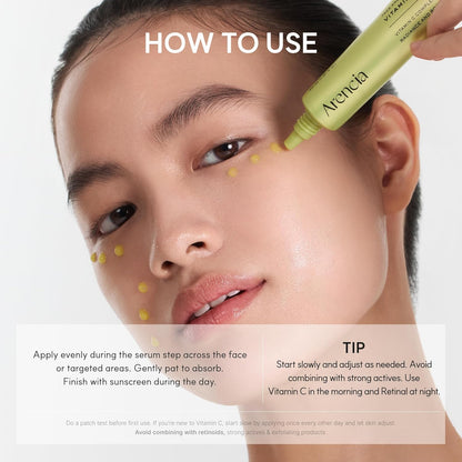 Arencia Vitamin C Booster Shot Serum for Dark Spot & Glow Care