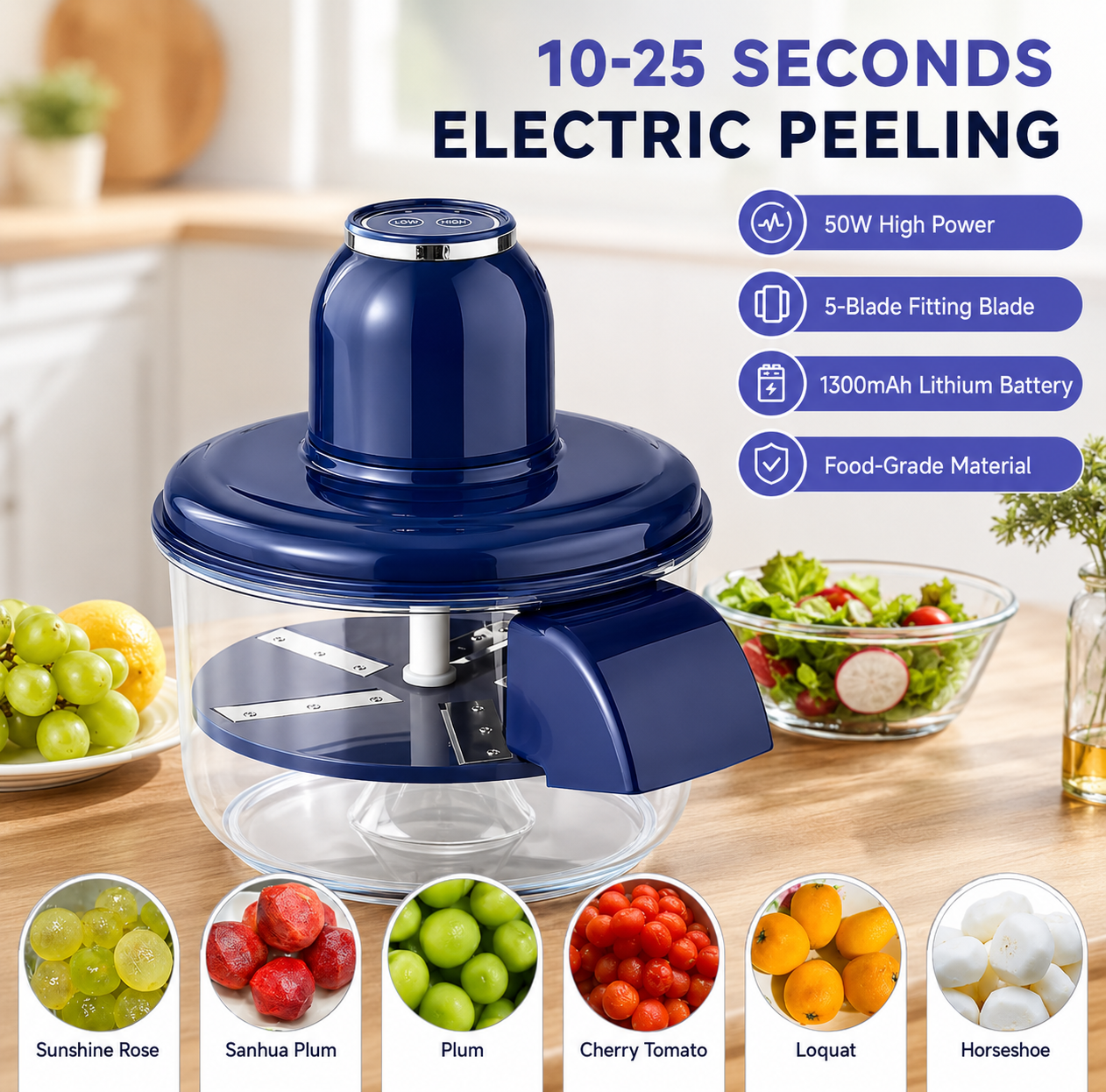 Automatic Electric Fruit Peeling Machine