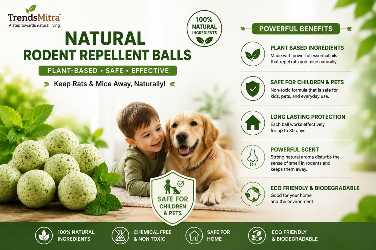 Natural Rodent Repellent Balls