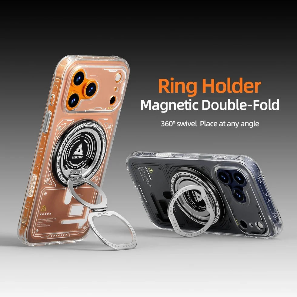 Ring Holder Magnetic Double - Fold